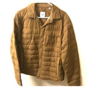 Mustard/burnt gold color Gap jacket